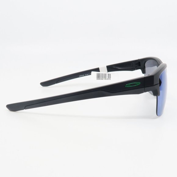 OO9316-09 Oakley Matte Black/ Green THINLINK Sunglasses with case - Picture 4 of 6
